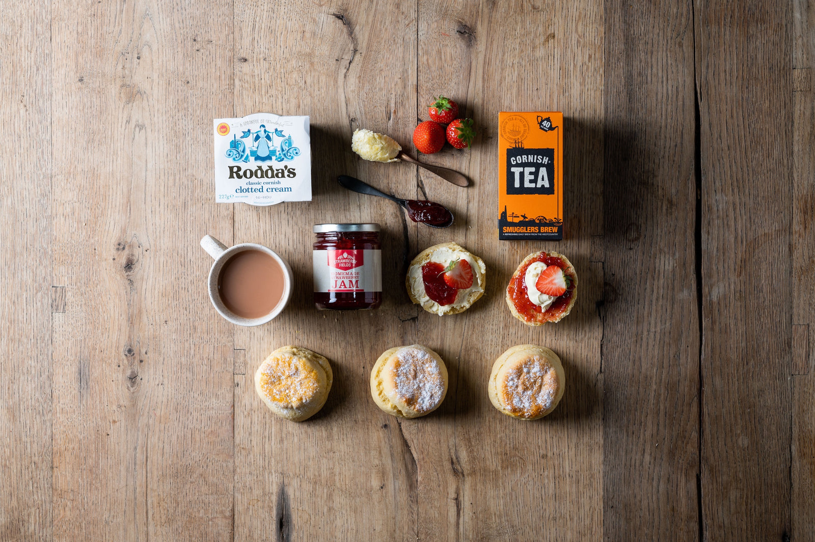 The Ultimate Great British Afternoon Tea Hamper - Including Tea, Clotted Cream, Jams, Preserves & Marmalades - Hamper Exclusive To Burmont's - View #5